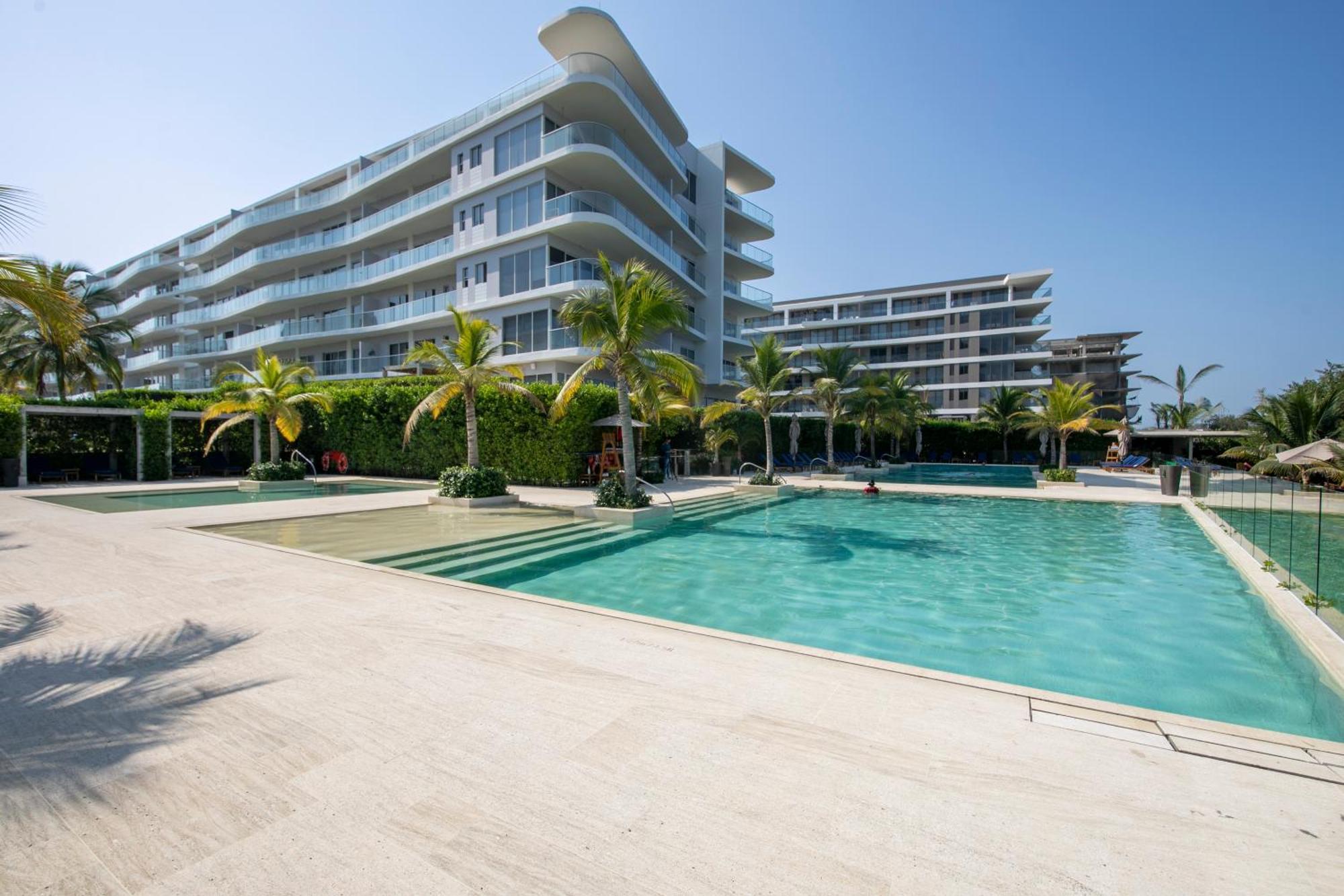 Exclusivo Resort Frente Al Mar, Playa Privada, Piscinas Cartagena Eksteriør bilde